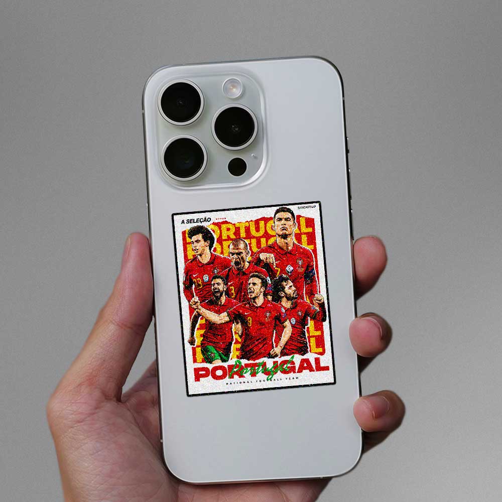 Team Jersey Celebration Glitter Sticker - Glitter Stickers | STICK IT UP
