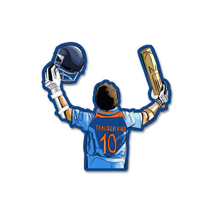 Tendulkar Sticker waterproof vinyl decal for laptop, bike, car & bottle