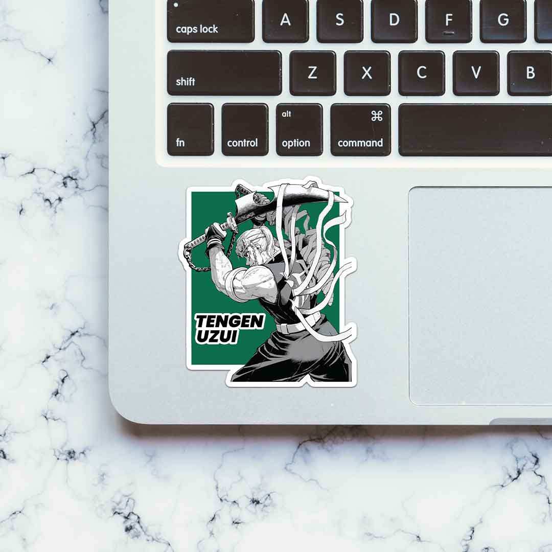 Tengen Uzui With Sword Sticker - STICK IT UP