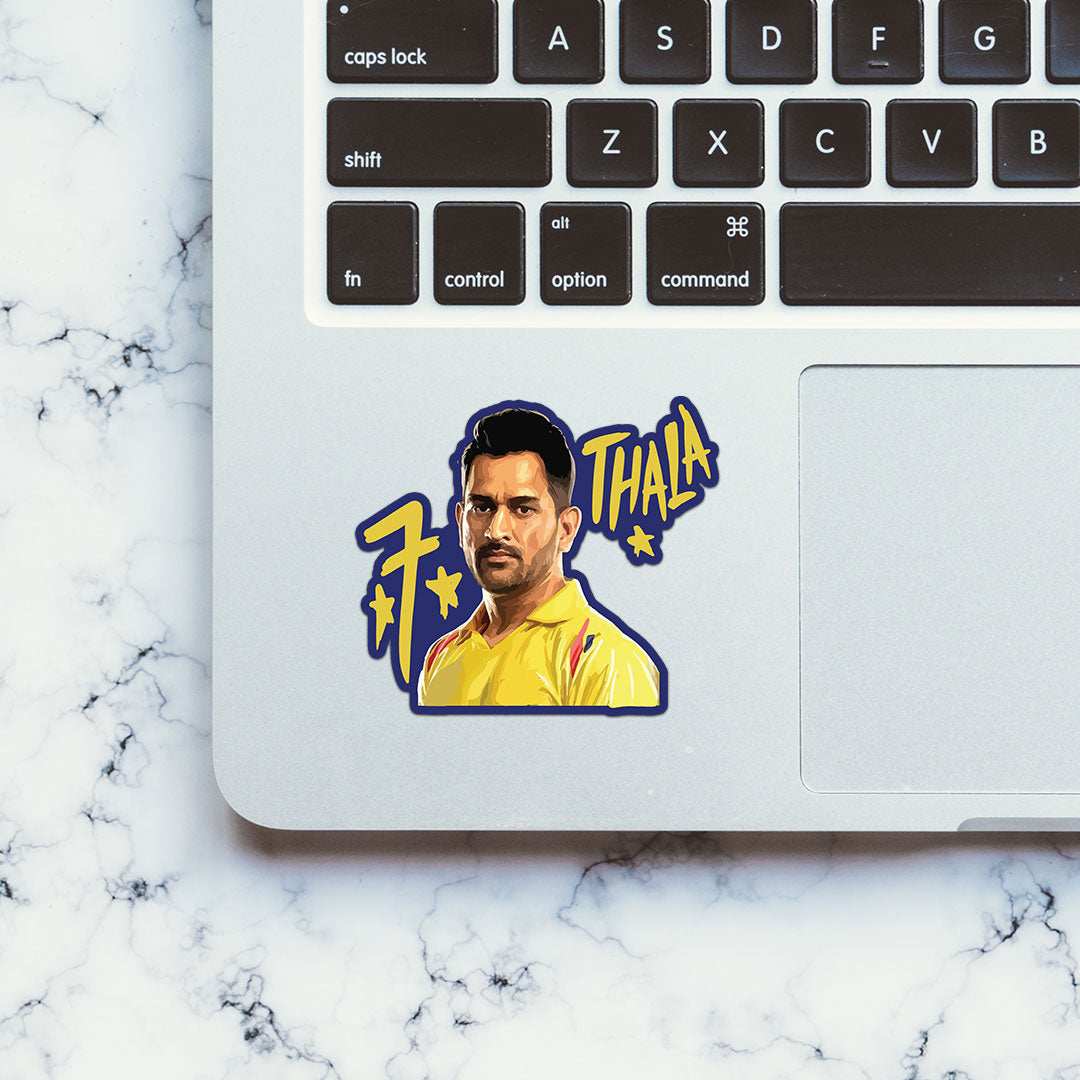 Thala Sticker waterproof vinyl decal for laptop, bike, car & bottle