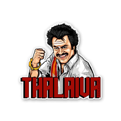 Thalaiva Sticker waterproof vinyl decal for laptop, bike, car & bottle