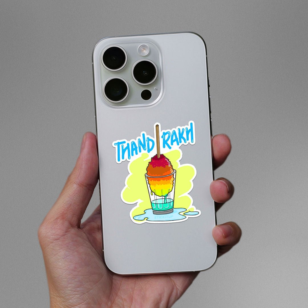Thand Rakh Sticker waterproof vinyl decal for laptop, bike, car & bottle