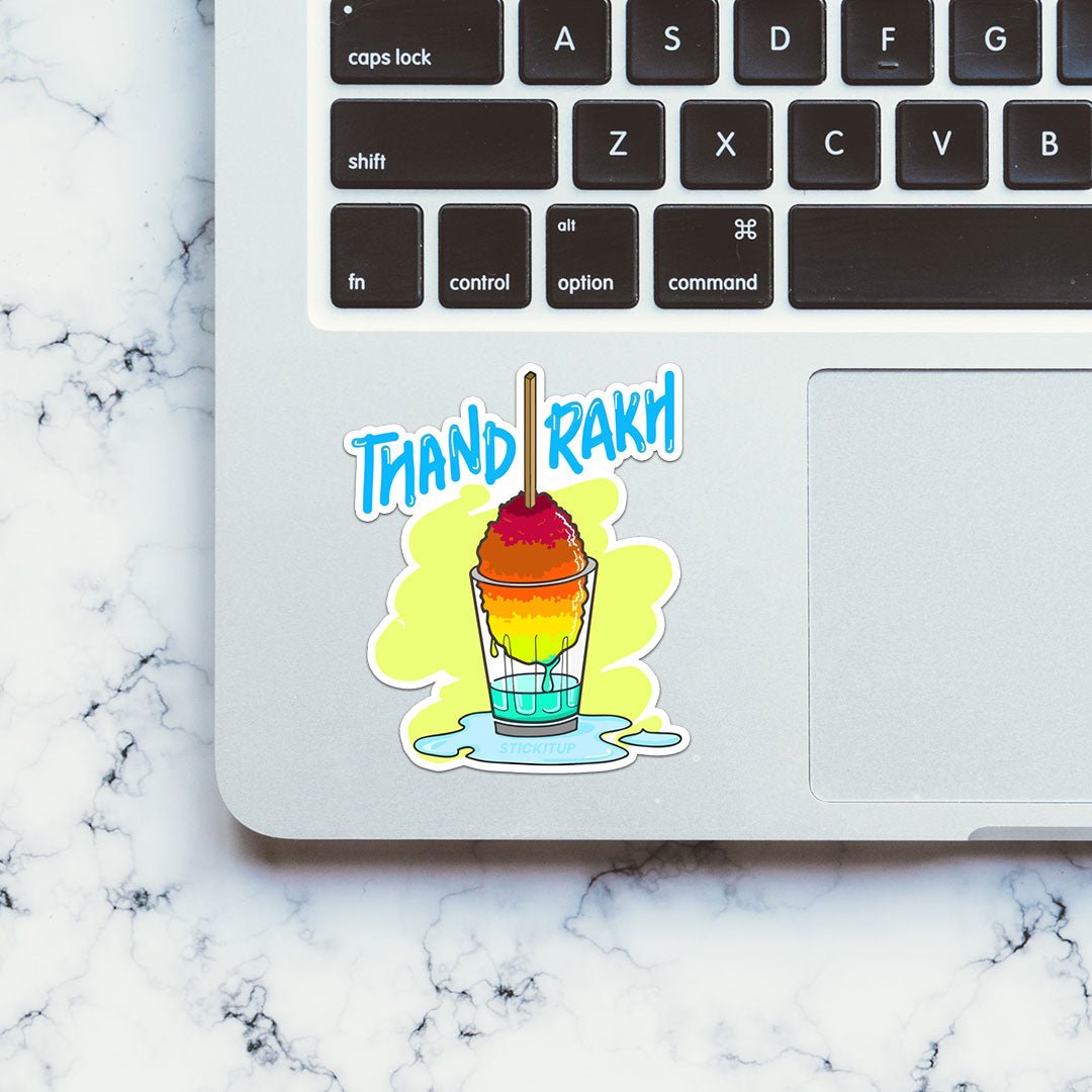 Thand Rakh Sticker waterproof vinyl decal for laptop, bike, car & bottle