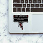 The End Is The Begining 0.1 Sticker waterproof vinyl decal for laptop, bike, car & bottle