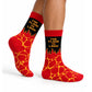 The Floor Is Lava Unisex Socks, Crew Length - Socks | STICK IT UP