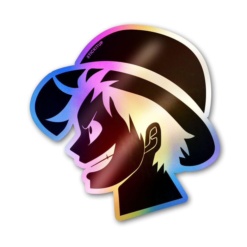 The Future King Holographic Stickers waterproof vinyl decal for laptop, bike, car & bottle