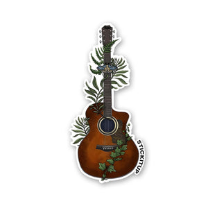 The Last of Us Guitar Sticker waterproof vinyl decal for laptop, bike, car & bottle