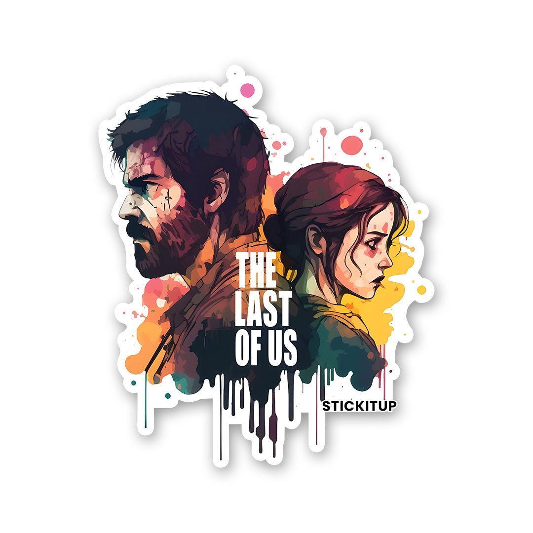 The Last Of Us Sticker waterproof vinyl decal for laptop, bike, car & bottle