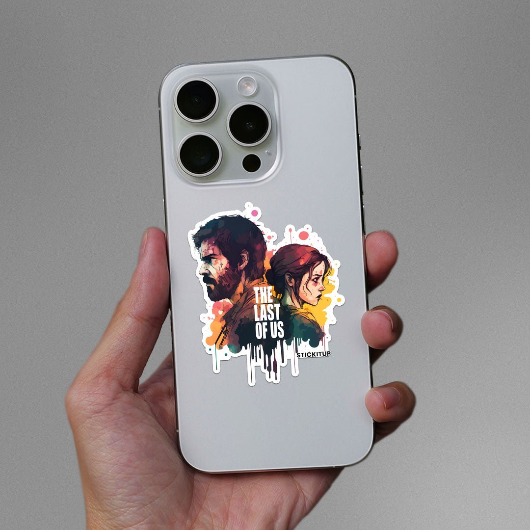 The Last Of Us Sticker waterproof vinyl decal for laptop, bike, car & bottle