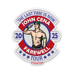 THE LAST TIME IS NOW Sticker waterproof vinyl decal for laptop, bike, car & bottle