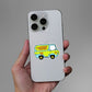 The Mystery Machine Sticker waterproof vinyl decal for laptop, bike, car & bottle