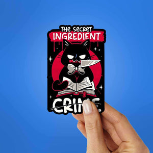 The Secret Ingredient Sticker waterproof vinyl decal for laptop, bike, car & bottle