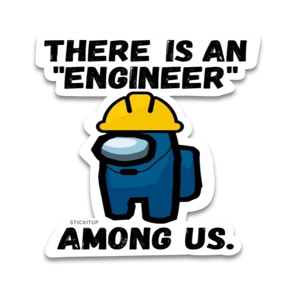 There Is An Bumper Sticker waterproof vinyl decal for laptop, bike, car & bottle