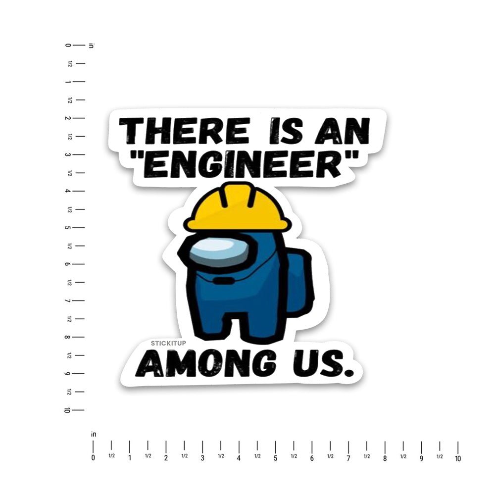 There Is An Bumper Sticker waterproof vinyl decal for laptop, bike, car & bottle