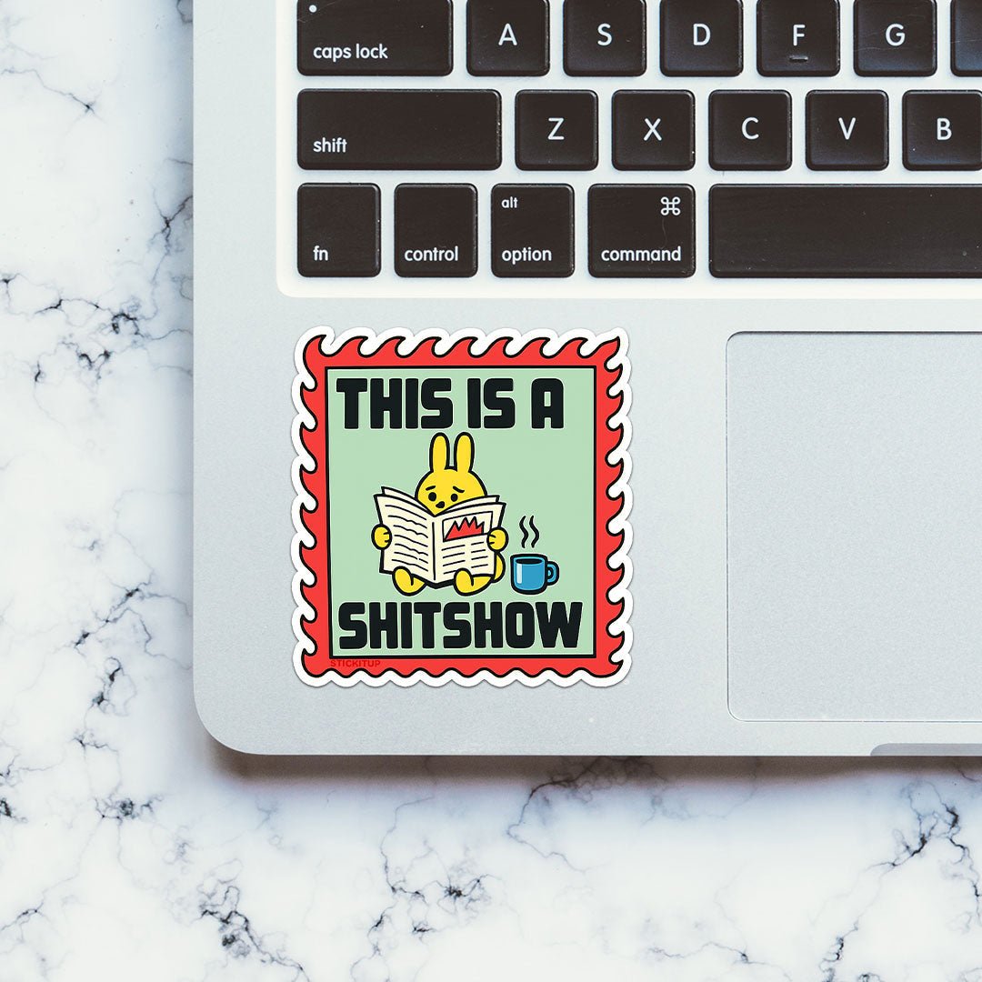 This Is A Mess Sticker - Stickers | STICK IT UP