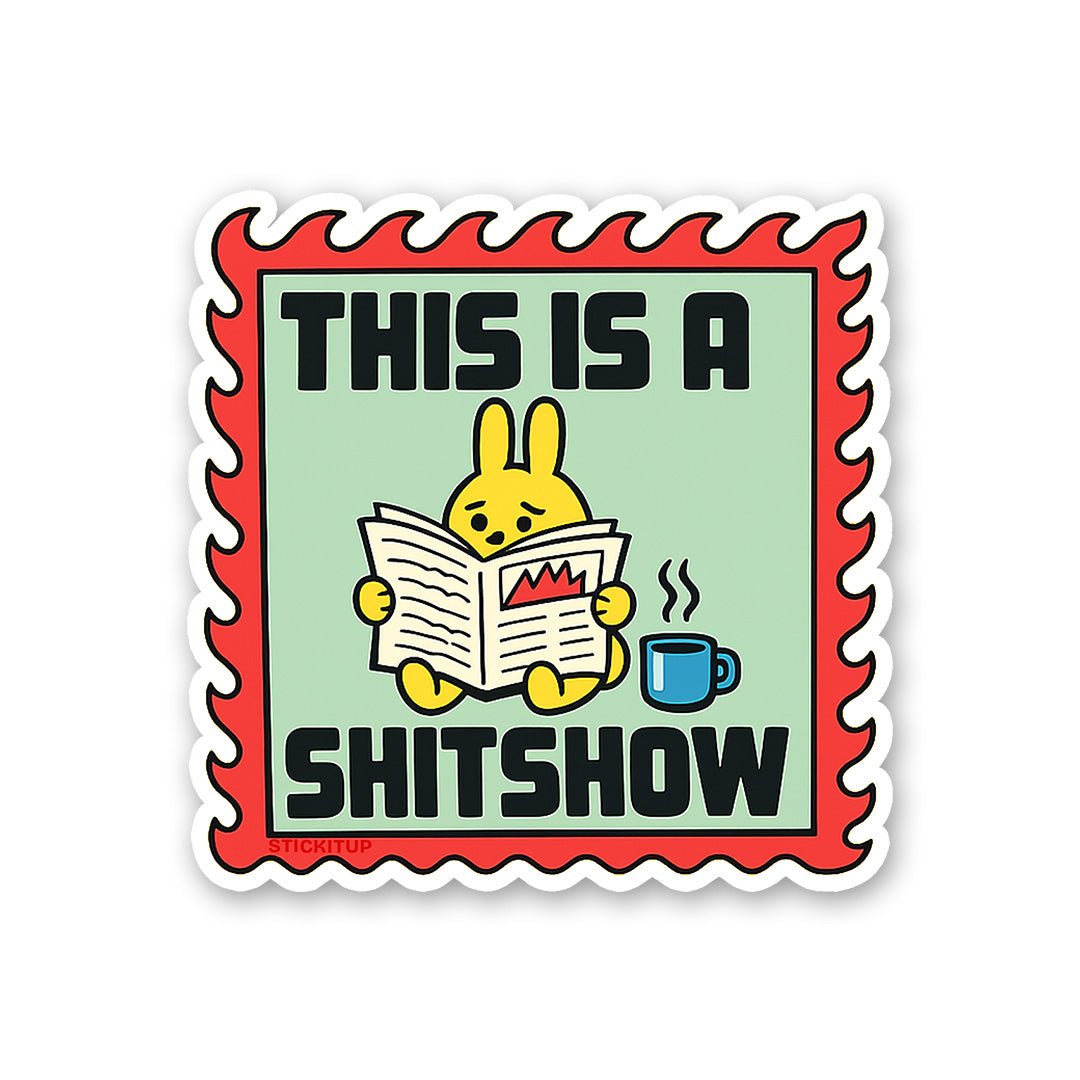 This Is A Mess Sticker - Stickers | STICK IT UP
