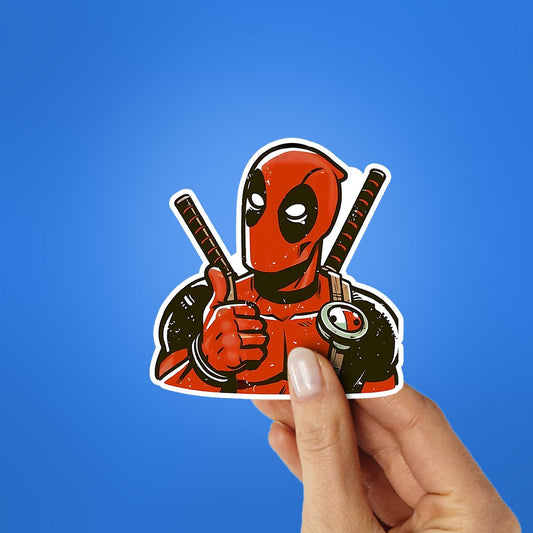 Thumbs Up Mers Sticker - STICK IT UP