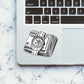 Time Is Money Sticker waterproof vinyl decal for laptop, bike, car & bottle