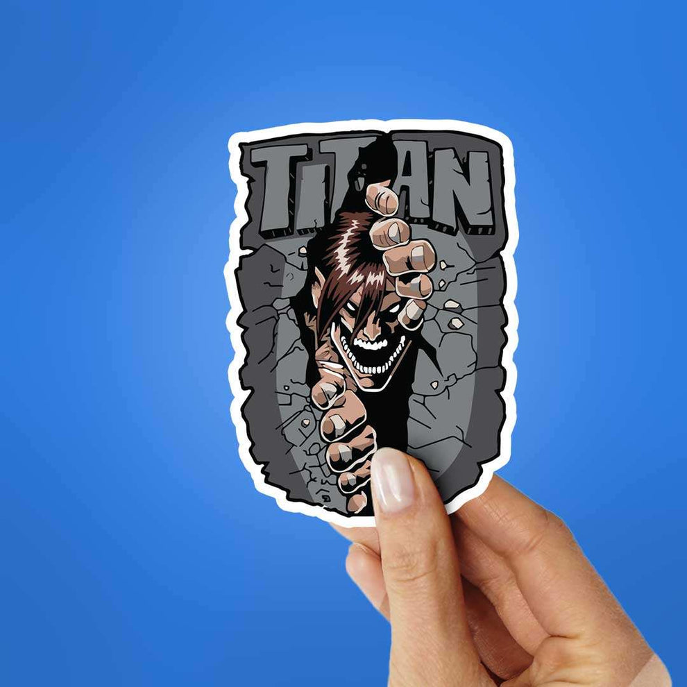 Buy Titan Sticker Online | Premium Waterproof Vinyl | STICK IT UP