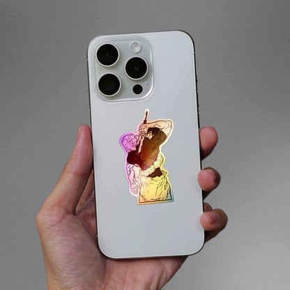 Toji Back Holographic Sticker - STICK IT UP