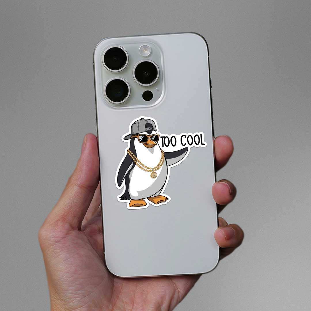 Toocor Sticker Buy Too Cool Sticker Online | Premium Waterproof Vinyl | STICK IT UP
