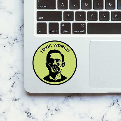 Toxic World Sticker - STICK IT UP