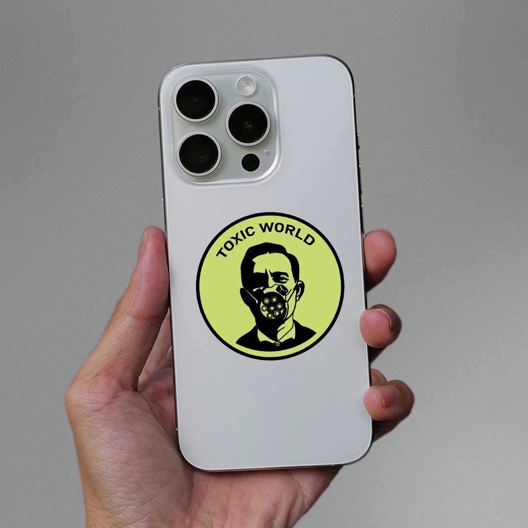 Toxic World Sticker - STICK IT UP