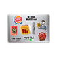 Trader Sticker Packs [50 sticker] waterproof vinyl decal for laptop, bike, car & bottle