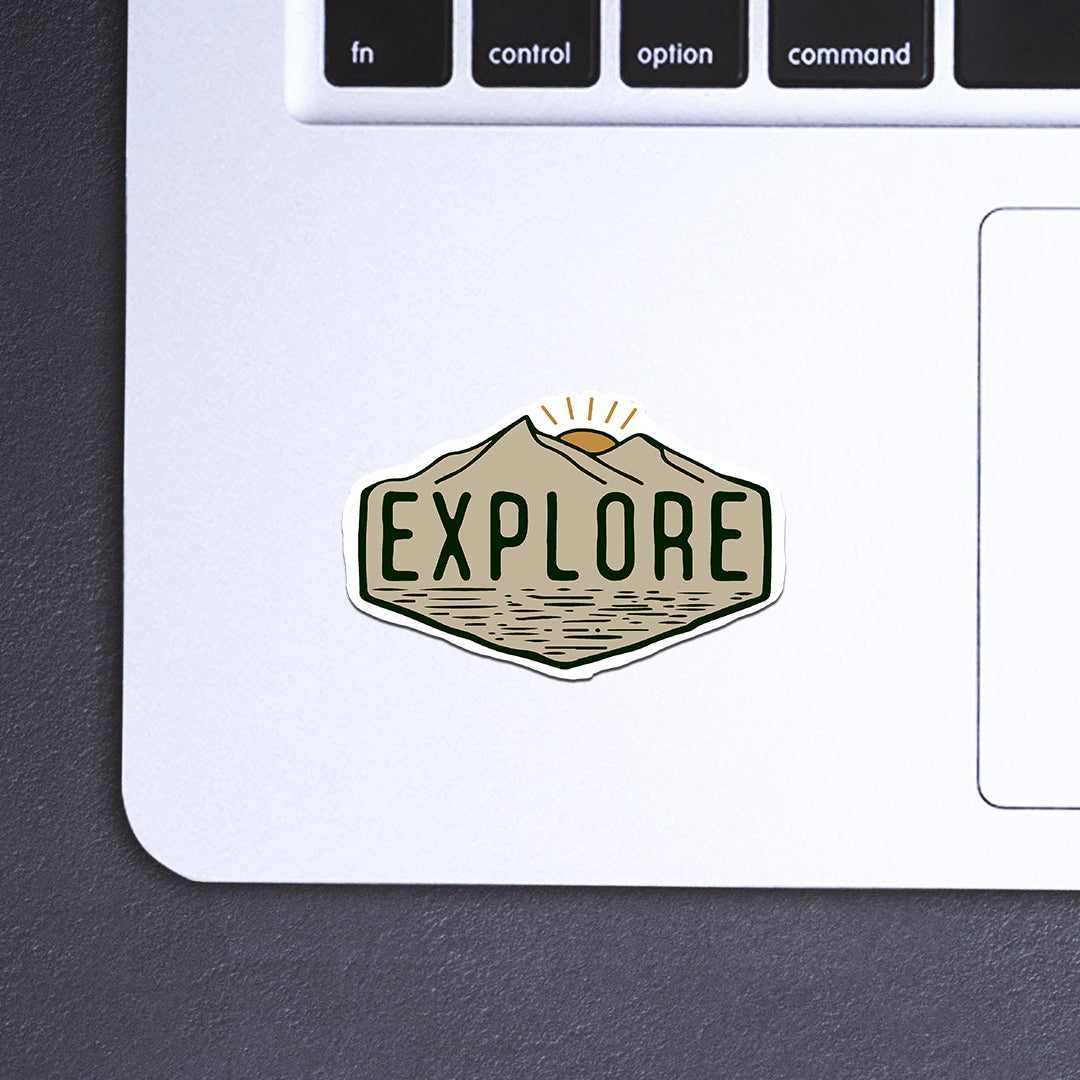 Travel Sticker Pack [5 sticker] waterproof vinyl decal for laptop, bike, car & bottle