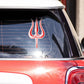 Trishool Shiv Bumper Sticker waterproof vinyl decal for laptop, bike, car & bottle