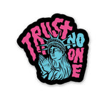Trust No One 1.0 sticker waterproof vinyl decal for laptop, bike, car & bottle