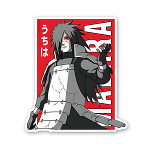Uchiha Shadow Sticker waterproof vinyl decal for laptop, bike, car & bottle