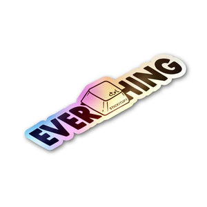 Ultimate Control Holographic Stickers waterproof vinyl decal for laptop, bike, car & bottle