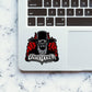 UNDERTAKER Sticker waterproof vinyl decal for laptop, bike, car & bottle