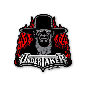 UNDERTAKER Sticker waterproof vinyl decal for laptop, bike, car & bottle