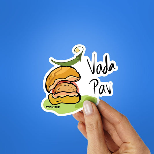 Vada Pav Sticker - STICK IT UP
