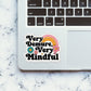 Very demure Sticker waterproof vinyl decal for laptop, bike, car & bottle
