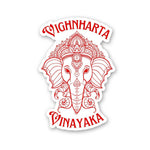Vighnharta Sticker waterproof vinyl decal for laptop, bike, car & bottle
