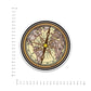 Vintage Compass Bumper Sticker waterproof vinyl decal for laptop, bike, car & bottle