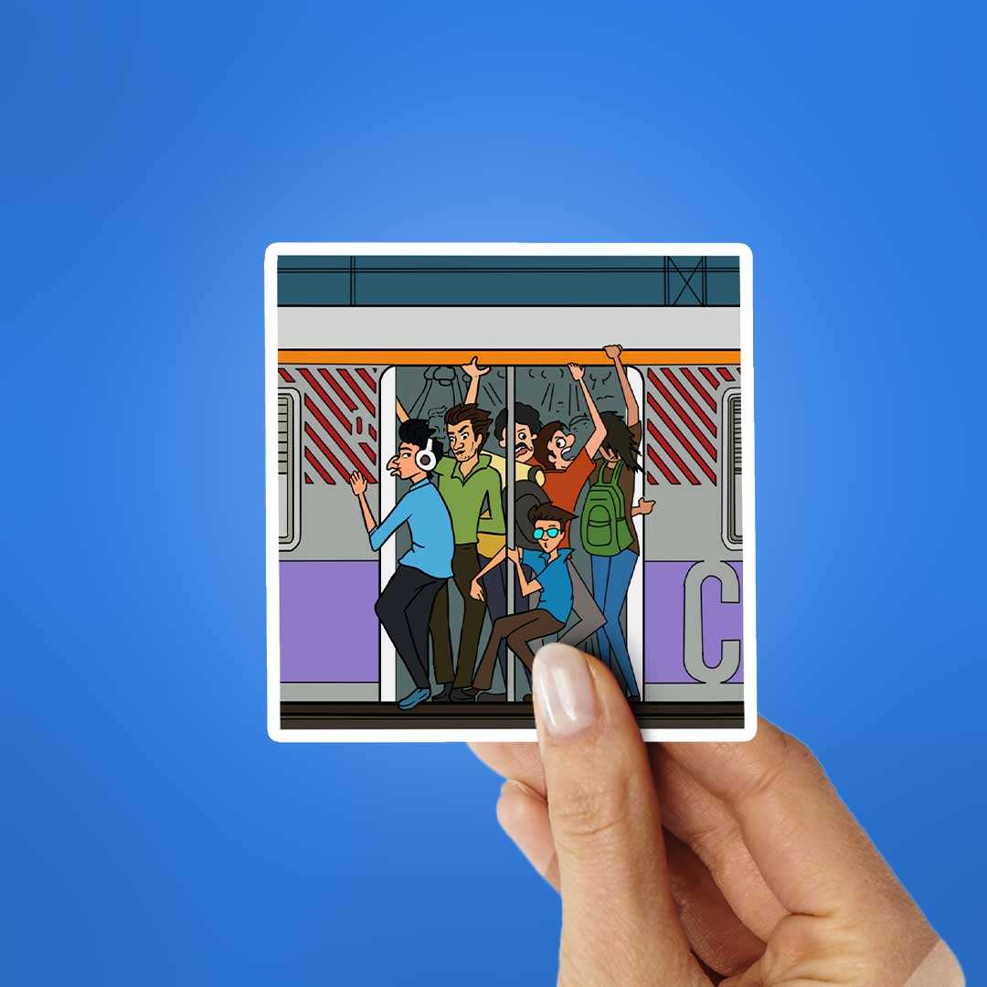 Virar First Class Sticker - STICK IT UP