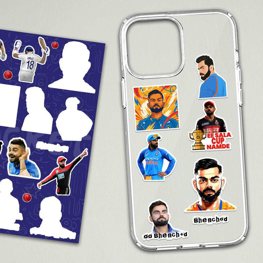 Virat Kholi Mini Sticker Sheet - STICK IT UP