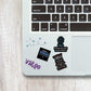 Virgo Mini Sticker Sheet waterproof vinyl decal for laptop, bike, car & bottle