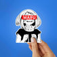 Waifu Girl Sticker waterproof vinyl decal for laptop, bike, car & bottle
