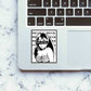 Waifu Material Sticker waterproof vinyl decal for laptop, bike, car & bottle