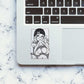 Waifu Peace Sticker waterproof vinyl decal for laptop, bike, car & bottle