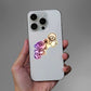 Wall - E Holographic Sticker waterproof vinyl decal for laptop, bike, car & bottle