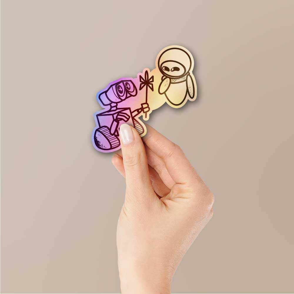 Wall - E Holographic Sticker - STICK IT UP