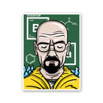 Walter Sticker waterproof vinyl decal for laptop, bike, car & bottle
