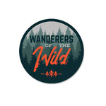 Wanderers Of The Wild Sticker waterproof vinyl decal for laptop, bike, car & bottle