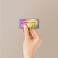 Warning We're All Doomed Holographic Stickers - Holographic stickers | STICK IT UP